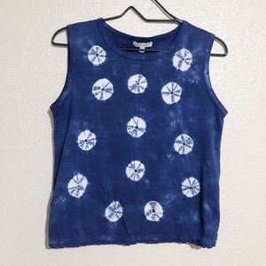 Patrons of Peace tie dye tee Size L boho RARE